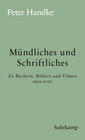 Buchcover Mündliches und Schriftliches