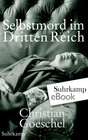 Buchcover Selbstmord im Dritten Reich