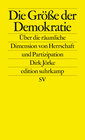 Buchcover Die Größe der Demokratie