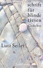 Buchcover schrift für blinde riesen
