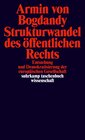 Buchcover Strukturwandel des öffentlichen Rechts