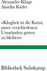 Buchcover »Klugheit ist die Kunst, unter verschiedenen Umständen getreu zu bleiben«