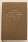 Buchcover Bargfelder Ausgabe. Werkgruppe I. Romane, Erzählungen, Gedichte, Juvenilia