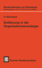 Buchcover Einführung in die Organisationssoziologie