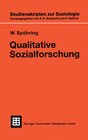 Buchcover Qualitative Sozialforschung