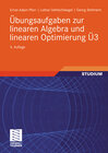 Buchcover Übungsaufgaben zur linearen Algebra und linearen Optimierung Ü3