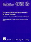 Buchcover Die Dauerdüngungsversuche in Halle (Saale)