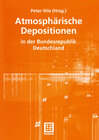 Buchcover Atmosphärische Depositionen in der Bundesrepublik Deutschland