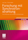 Buchcover Forschung mit Synchrotronstrahlung