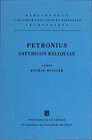 Buchcover Petronii Satyricon Reliquiae