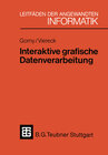Buchcover Interaktive grafische Datenverarbeitung