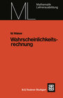 Buchcover Wahrscheinlichkeitsrechnung