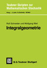 Buchcover Integralgeometrie