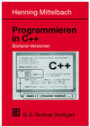 Buchcover Programmieren in C++ Borland-Versionen
