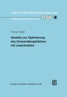Buchcover Arbeiten zur Optimierung des Umwandlungshärtens mit Laserstrahlen