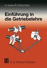 Buchcover Einführung in die Getriebelehre
