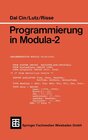 Buchcover Programmierung in MODULA-2