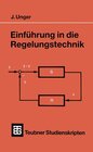 Buchcover Einführung in die Regelungstechnik