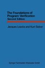 Buchcover The Foundations of Program Verification