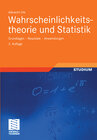 Buchcover Wahrscheinlichkeitstheorie und Statistik