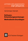 Buchcover Software-Entwicklungswerkzeuge: Methodische Grundlagen