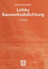 Buchcover Lufsky Bauwerksabdichtung