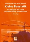 Buchcover Kleine Baustatik