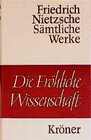 Buchcover Die Fröhliche Wissenschaft