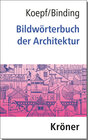 Buchcover Bildwörterbuch der Architektur