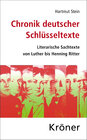 Buchcover Chronik deutscher Schlüsseltexte