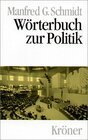 Buchcover Wörterbuch zur Politik