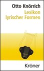 Buchcover Lexikon lyrischer Formen