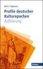 Buchcover Profile deutscher Kulturepochen: Aufklärung