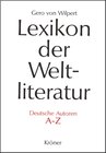 Buchcover Lexikon der Weltliteratur - Deutsche Autoren