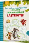 Buchcover Der kleine Siebenschläfer: Zeig mir den Weg durchs Labyrinth!