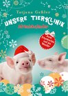 Buchcover Unsere Tierklinik: Adventskalender, Zwei Schweinchen und ein Wunder