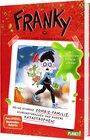 Buchcover Franky 1: Meine schräge Zombie-Familie, Schrumpfdrachen und andere Katastrophen