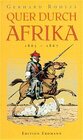 Buchcover Quer durch Afrika