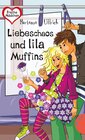 Buchcover Liebeschaos und lila Muffins