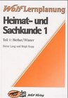 Buchcover Lernplanung Heimat- und Sachkunde. Mit Kopiervorlagen