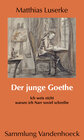 Buchcover Der junge Goethe