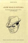 Buchcover »How dead is Hitler?«