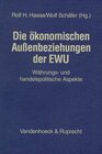 Buchcover Die ökonomischen Außenbeziehungen der EWU