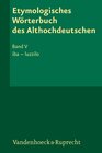 Buchcover Etymologisches Wörterbuch des Althochdeutschen, Band 5
