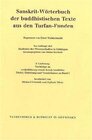 Buchcover Sanskrit-Wörterbuch der buddhistischen Texte aus den Turfan-Funden. Lieferung 8