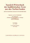 Buchcover Sanskrit-Wörterbuch der buddhistischen Texte aus den Turfan-Funden. Lieferung 24