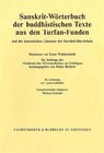 Buchcover Sanskrit-Wörterbuch der buddhistischen Texte aus den Turfan-Funden. Lieferung 16