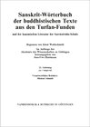 Buchcover Sanskrit-Wörterbuch der buddhistischen Texte aus den Turfan-Funden. Lieferung 21