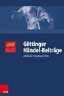 Buchcover Göttinger Händel-Beiträge, Band 17