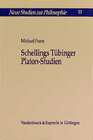 Buchcover Schellings Tübinger Platon-Studien